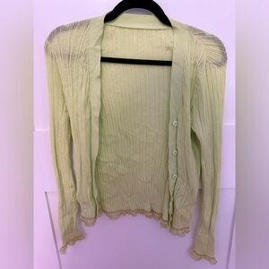 Light Green Women's Sweater